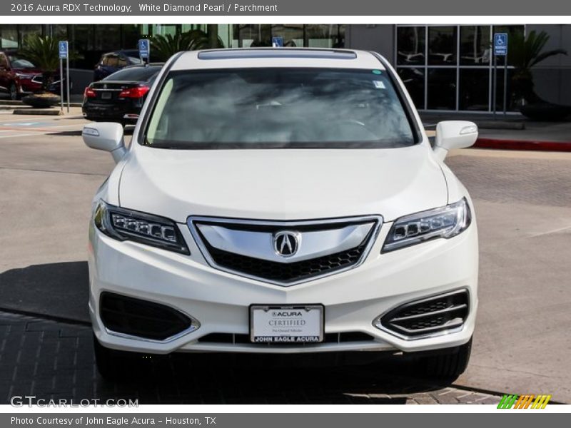 White Diamond Pearl / Parchment 2016 Acura RDX Technology