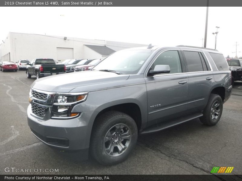 Satin Steel Metallic / Jet Black 2019 Chevrolet Tahoe LS 4WD