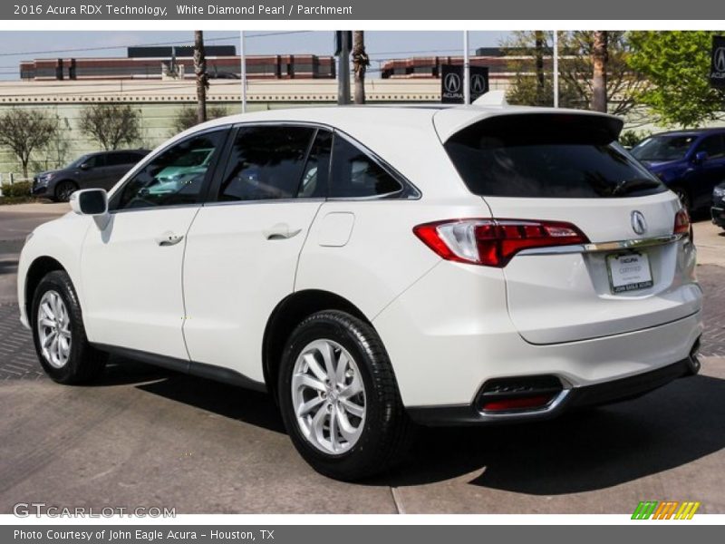 White Diamond Pearl / Parchment 2016 Acura RDX Technology