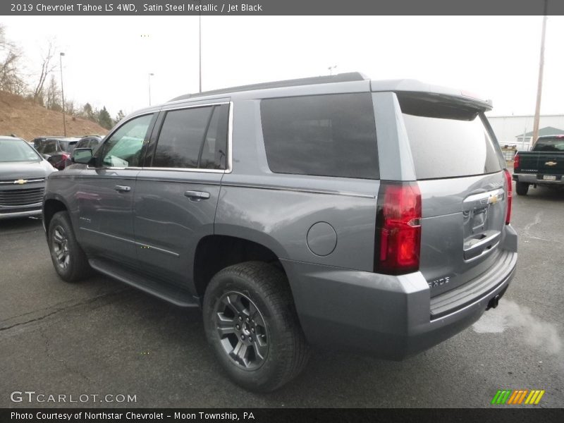 Satin Steel Metallic / Jet Black 2019 Chevrolet Tahoe LS 4WD