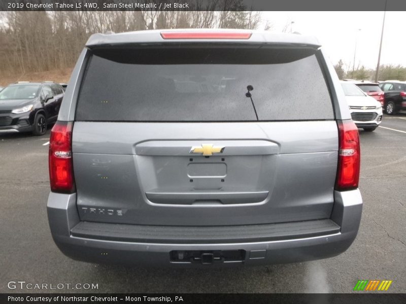 Satin Steel Metallic / Jet Black 2019 Chevrolet Tahoe LS 4WD