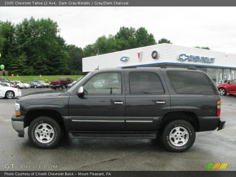 Dark Gray Metallic / Gray/Dark Charcoal 2005 Chevrolet Tahoe LS 4x4