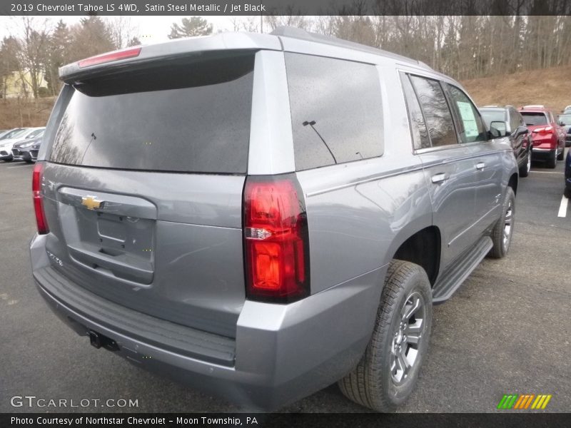 Satin Steel Metallic / Jet Black 2019 Chevrolet Tahoe LS 4WD