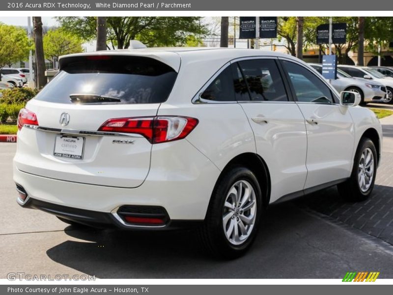 White Diamond Pearl / Parchment 2016 Acura RDX Technology