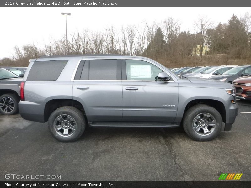 Satin Steel Metallic / Jet Black 2019 Chevrolet Tahoe LS 4WD