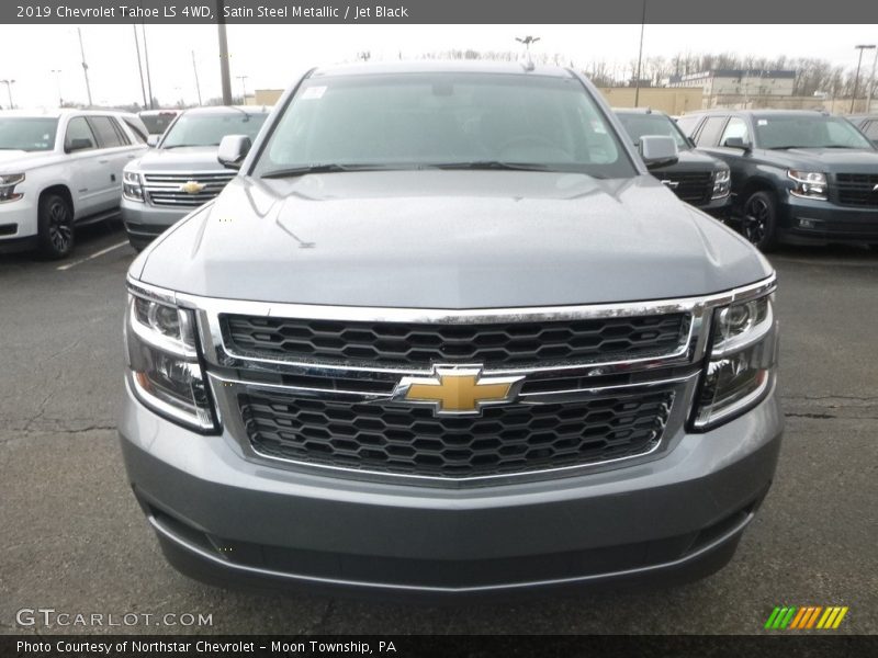Satin Steel Metallic / Jet Black 2019 Chevrolet Tahoe LS 4WD