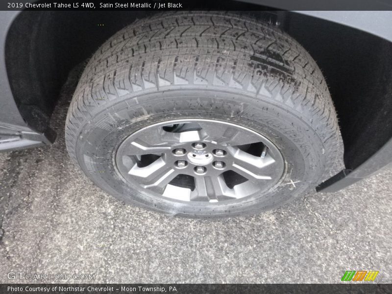 Satin Steel Metallic / Jet Black 2019 Chevrolet Tahoe LS 4WD