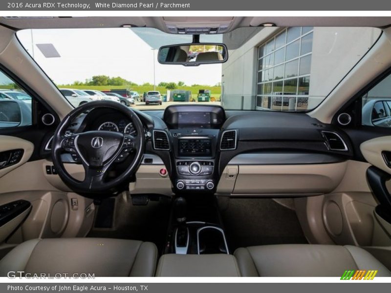 White Diamond Pearl / Parchment 2016 Acura RDX Technology