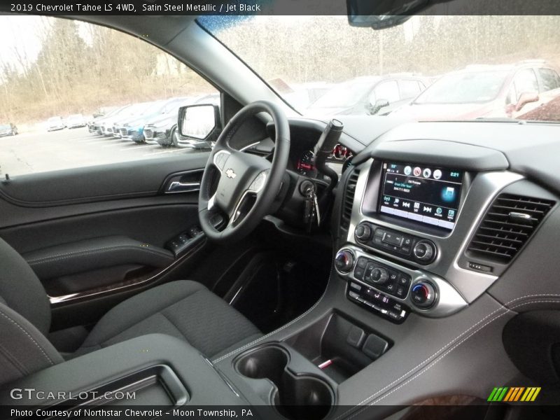 Satin Steel Metallic / Jet Black 2019 Chevrolet Tahoe LS 4WD