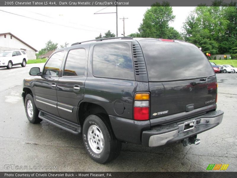 Dark Gray Metallic / Gray/Dark Charcoal 2005 Chevrolet Tahoe LS 4x4