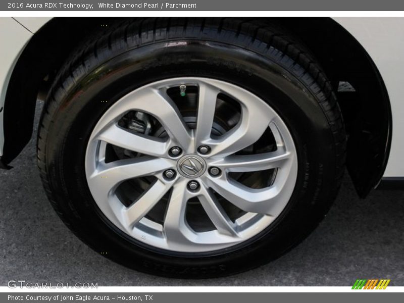 White Diamond Pearl / Parchment 2016 Acura RDX Technology