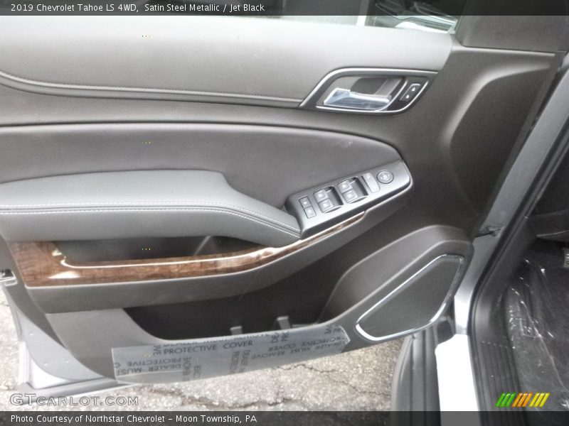 Satin Steel Metallic / Jet Black 2019 Chevrolet Tahoe LS 4WD