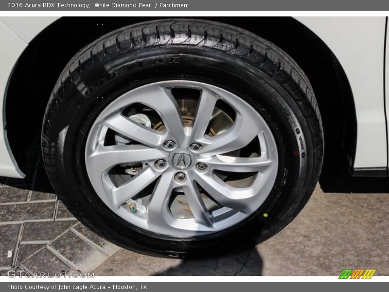 White Diamond Pearl / Parchment 2016 Acura RDX Technology