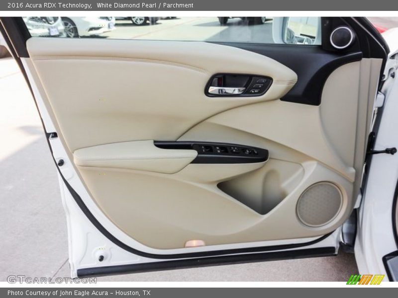 White Diamond Pearl / Parchment 2016 Acura RDX Technology