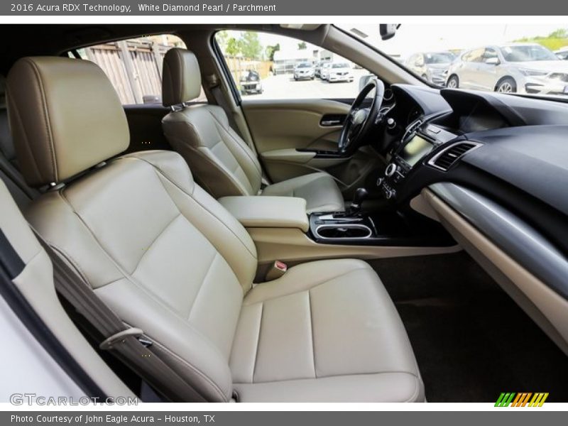 White Diamond Pearl / Parchment 2016 Acura RDX Technology