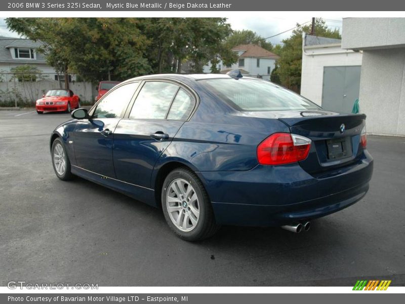 Mystic Blue Metallic / Beige Dakota Leather 2006 BMW 3 Series 325i Sedan