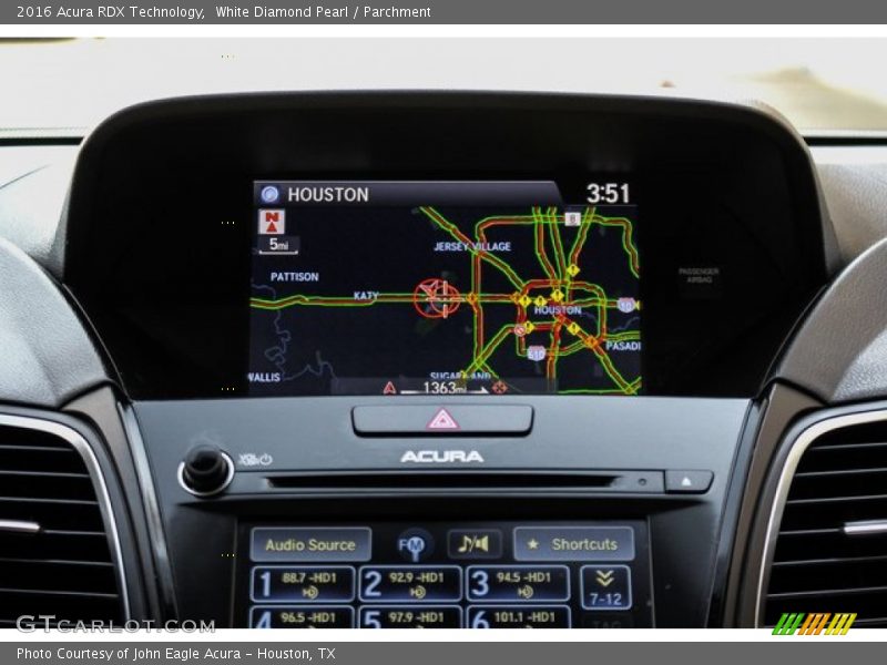 White Diamond Pearl / Parchment 2016 Acura RDX Technology