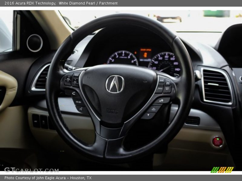 White Diamond Pearl / Parchment 2016 Acura RDX Technology