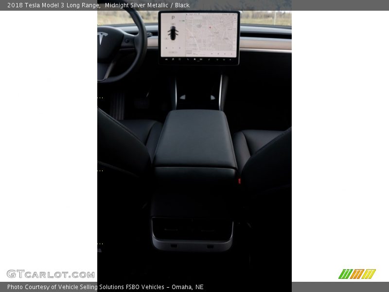 Midnight Silver Metallic / Black 2018 Tesla Model 3 Long Range