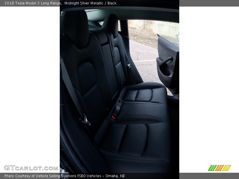 Midnight Silver Metallic / Black 2018 Tesla Model 3 Long Range