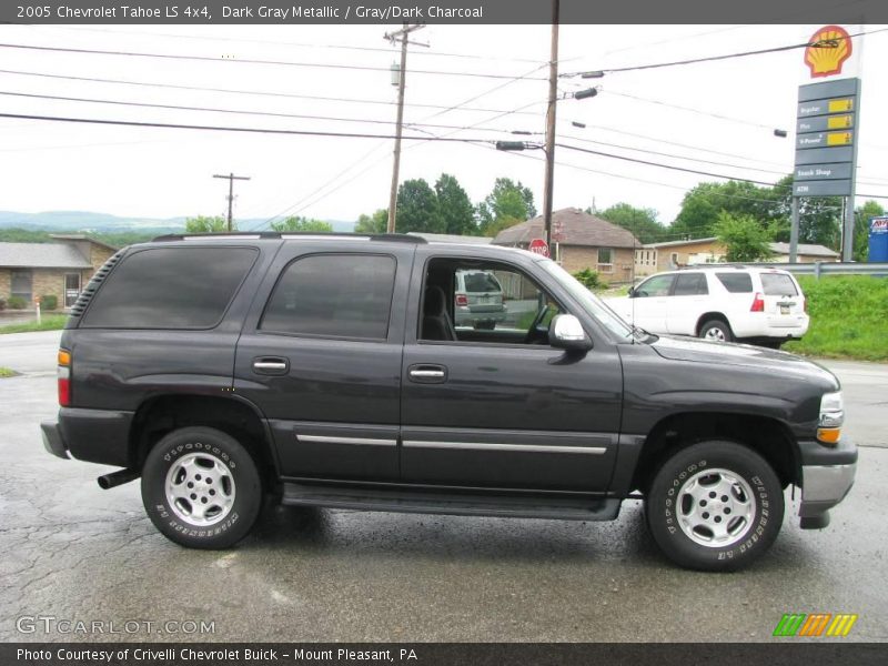 Dark Gray Metallic / Gray/Dark Charcoal 2005 Chevrolet Tahoe LS 4x4