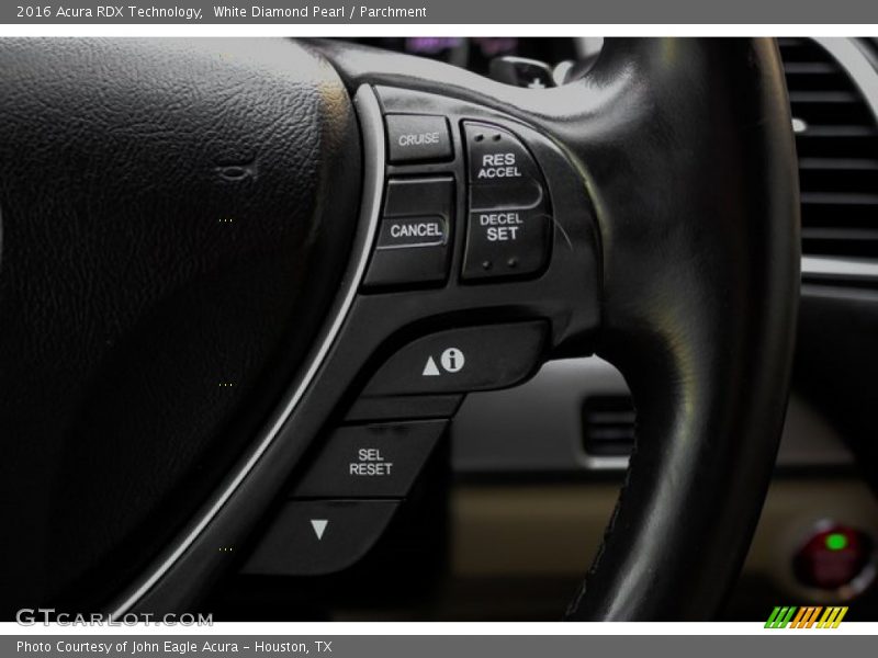 White Diamond Pearl / Parchment 2016 Acura RDX Technology