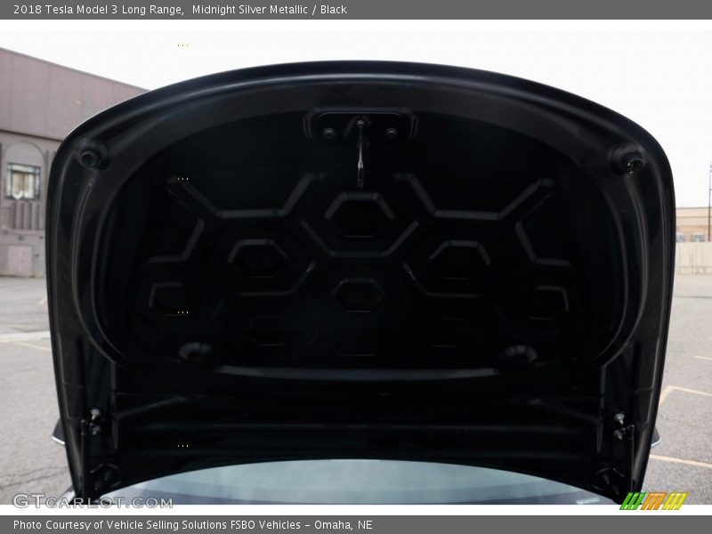 Midnight Silver Metallic / Black 2018 Tesla Model 3 Long Range
