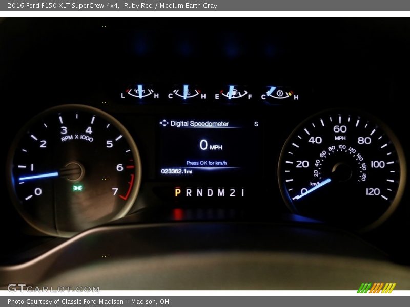 Ruby Red / Medium Earth Gray 2016 Ford F150 XLT SuperCrew 4x4