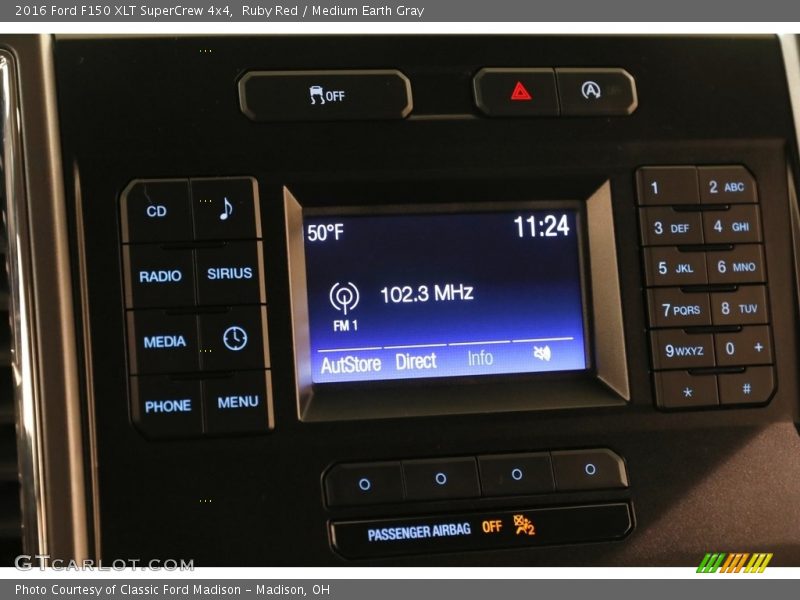 Ruby Red / Medium Earth Gray 2016 Ford F150 XLT SuperCrew 4x4