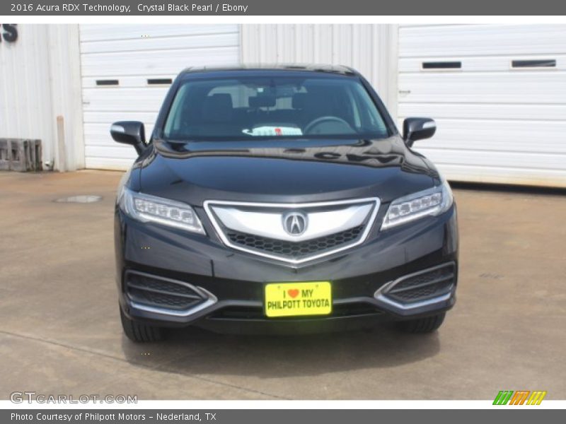 Crystal Black Pearl / Ebony 2016 Acura RDX Technology