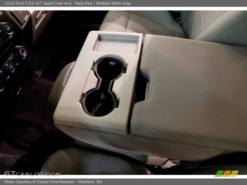 Ruby Red / Medium Earth Gray 2016 Ford F150 XLT SuperCrew 4x4
