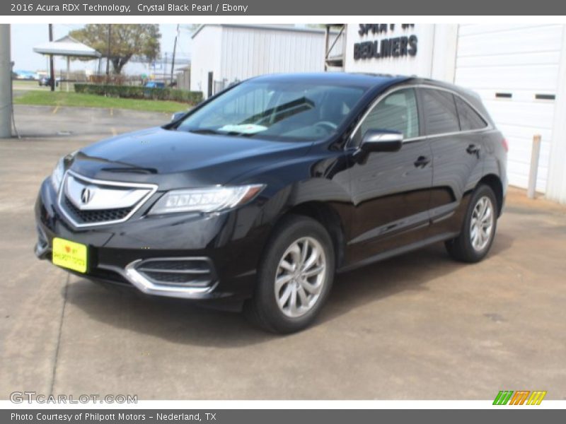 Crystal Black Pearl / Ebony 2016 Acura RDX Technology