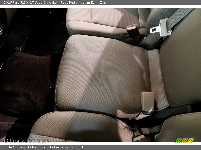 Ruby Red / Medium Earth Gray 2016 Ford F150 XLT SuperCrew 4x4
