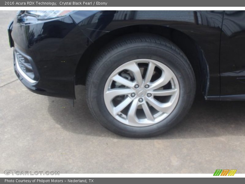 Crystal Black Pearl / Ebony 2016 Acura RDX Technology