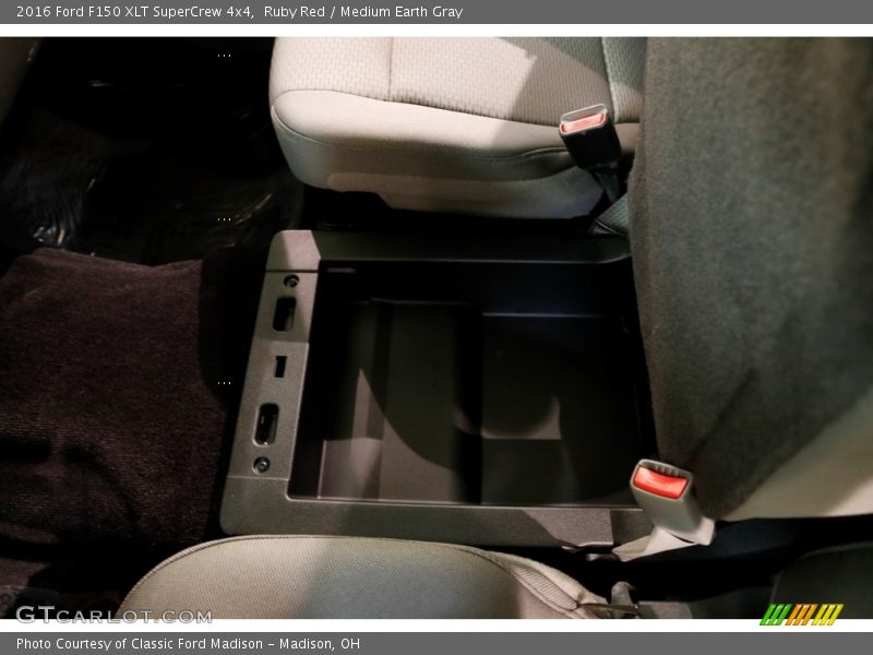 Ruby Red / Medium Earth Gray 2016 Ford F150 XLT SuperCrew 4x4
