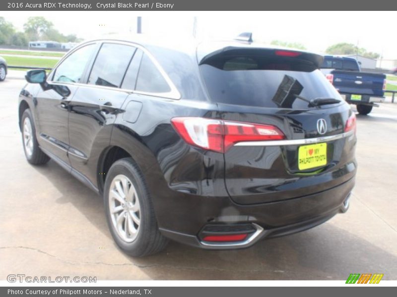 Crystal Black Pearl / Ebony 2016 Acura RDX Technology