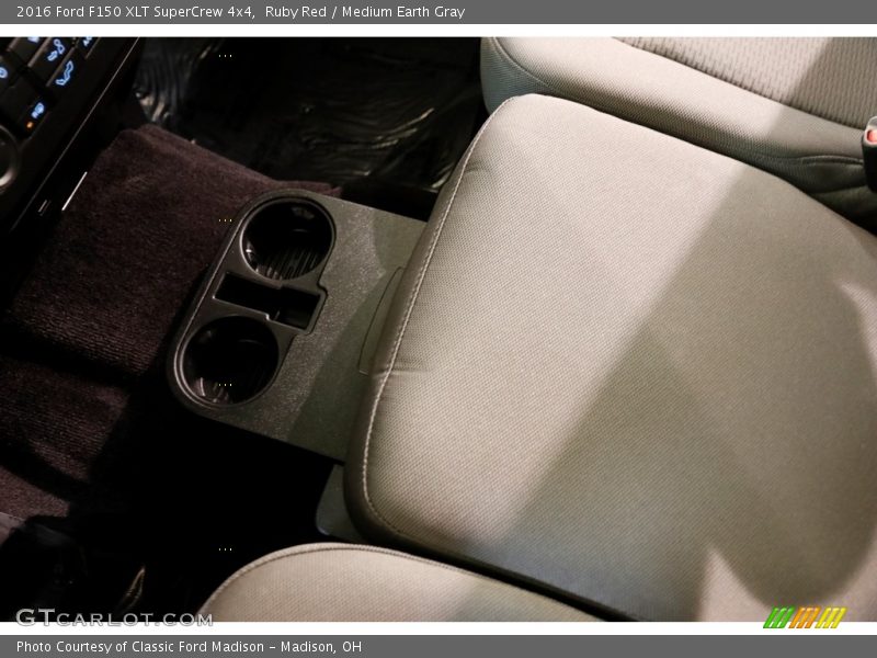 Ruby Red / Medium Earth Gray 2016 Ford F150 XLT SuperCrew 4x4