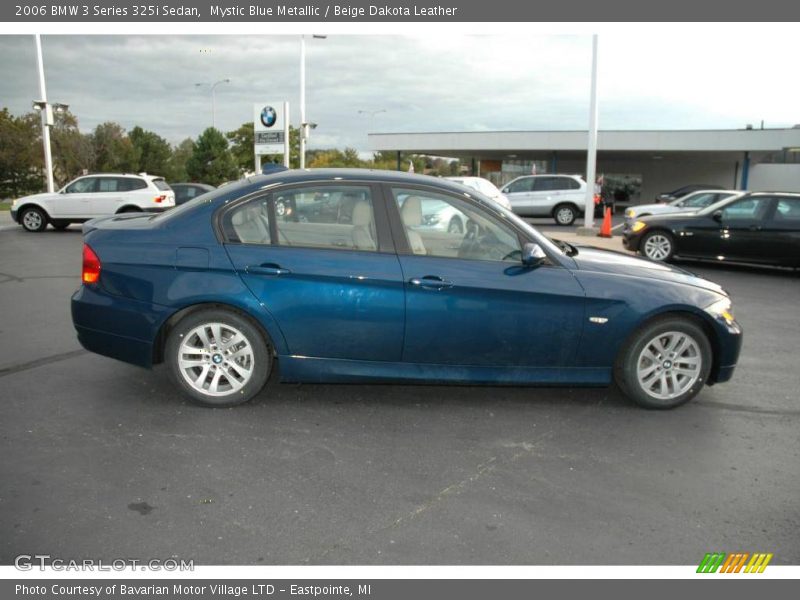 Mystic Blue Metallic / Beige Dakota Leather 2006 BMW 3 Series 325i Sedan