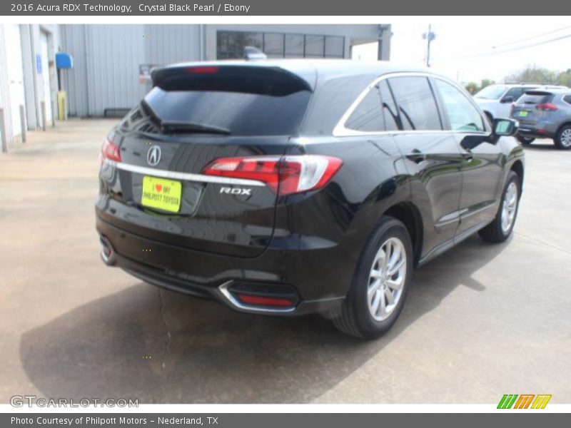 Crystal Black Pearl / Ebony 2016 Acura RDX Technology