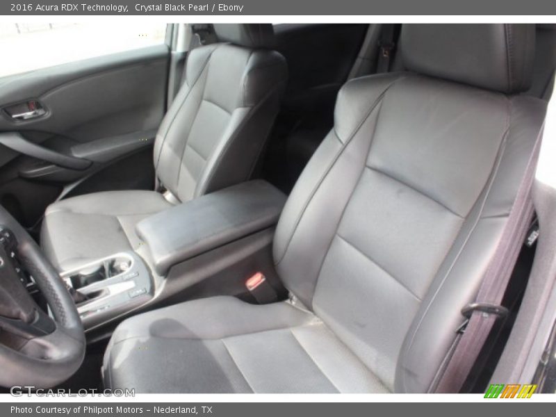 Crystal Black Pearl / Ebony 2016 Acura RDX Technology
