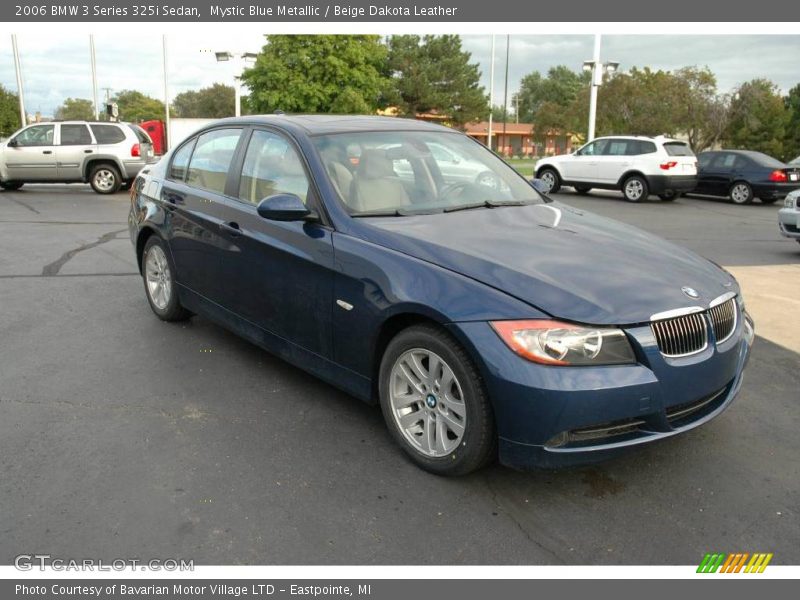 Mystic Blue Metallic / Beige Dakota Leather 2006 BMW 3 Series 325i Sedan