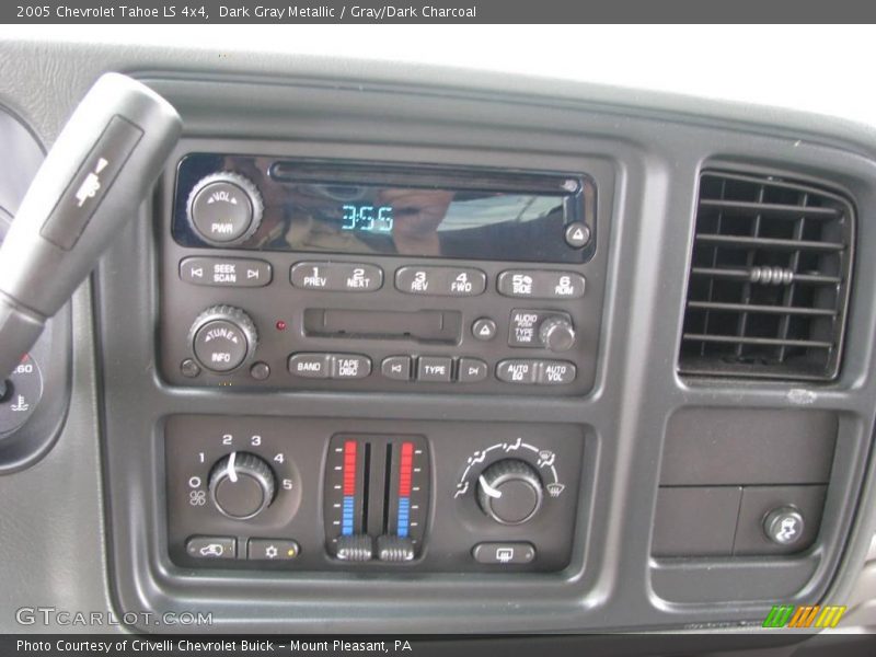 Dark Gray Metallic / Gray/Dark Charcoal 2005 Chevrolet Tahoe LS 4x4