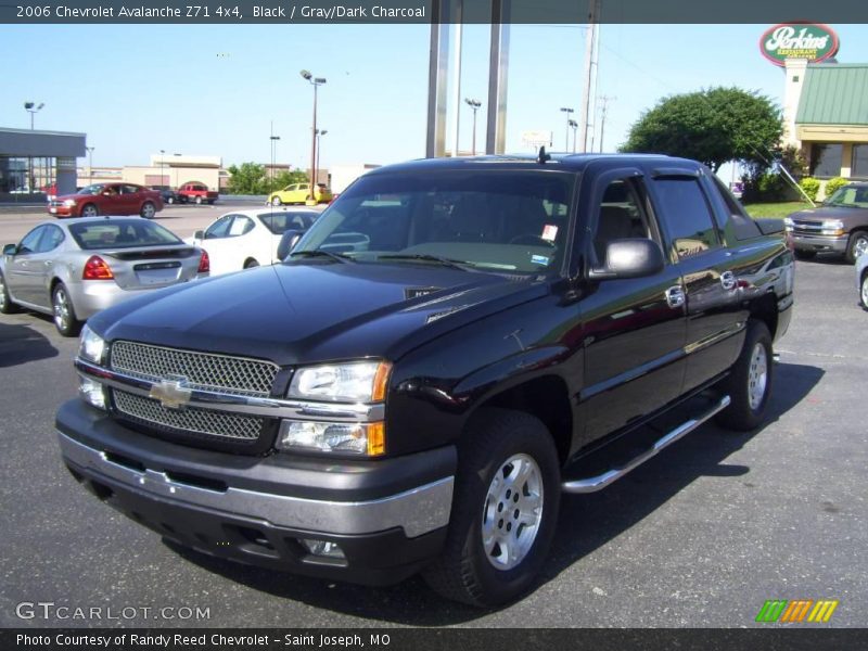 Black / Gray/Dark Charcoal 2006 Chevrolet Avalanche Z71 4x4