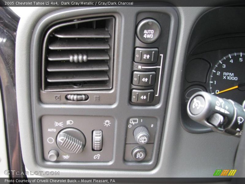 Dark Gray Metallic / Gray/Dark Charcoal 2005 Chevrolet Tahoe LS 4x4