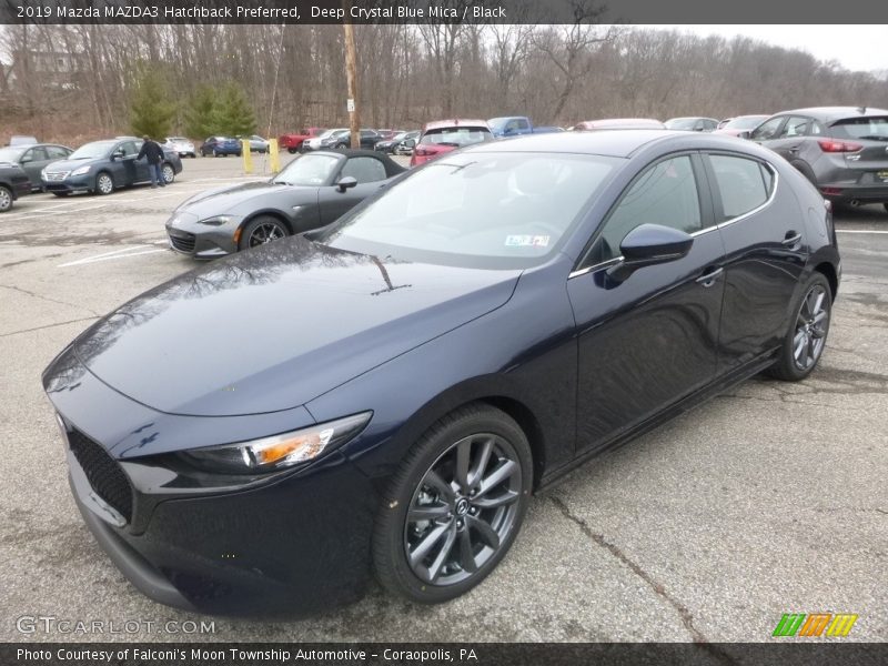  2019 MAZDA3 Hatchback Preferred Deep Crystal Blue Mica