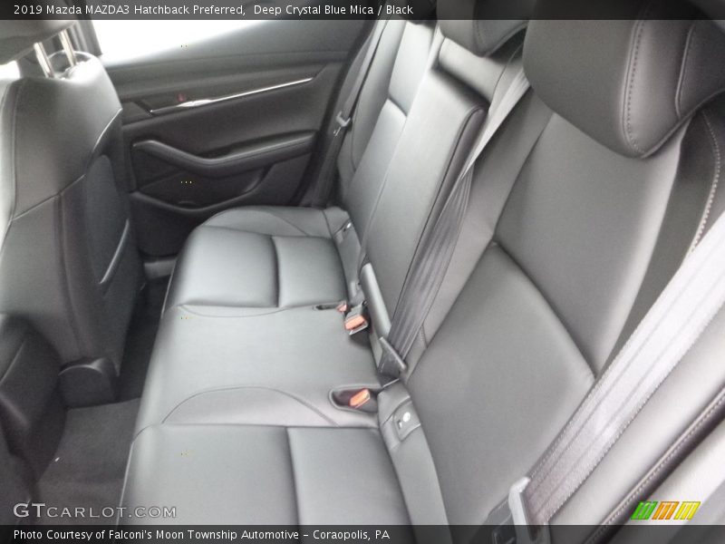 Rear Seat of 2019 MAZDA3 Hatchback Preferred