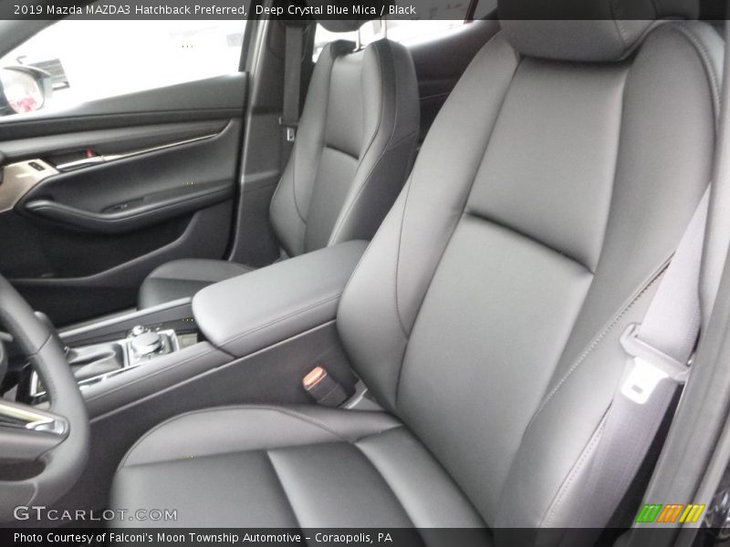 Front Seat of 2019 MAZDA3 Hatchback Preferred