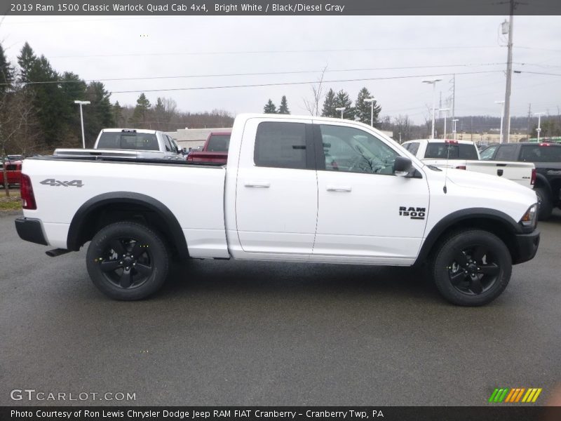  2019 1500 Classic Warlock Quad Cab 4x4 Bright White