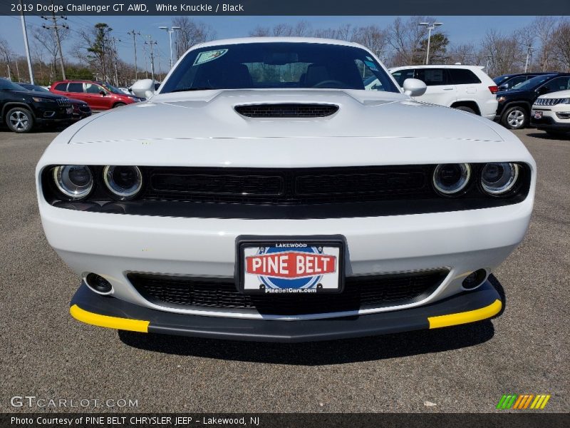 White Knuckle / Black 2019 Dodge Challenger GT AWD