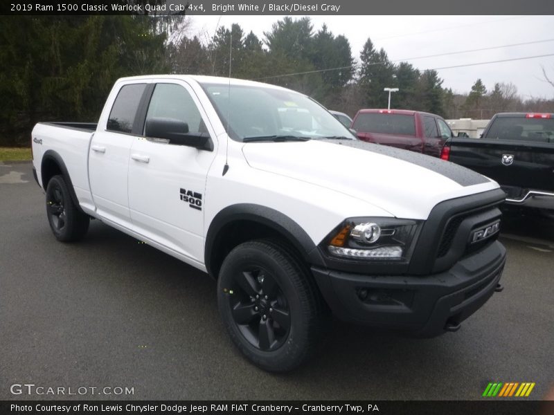 Front 3/4 View of 2019 1500 Classic Warlock Quad Cab 4x4